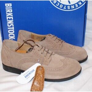 BIRKENSTOCK Women's Laramie Taupe‎ Leather Casual Shoes EUR 36 US 5 $200 NIB